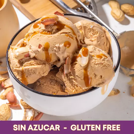 Helado Keto Snicker