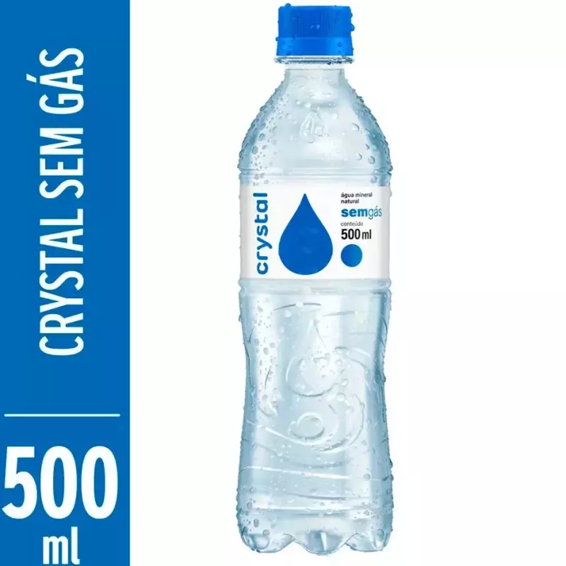 Água Crystal 500ml sem gás