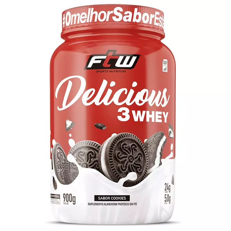 Delicious 3 Whey 900g FTW