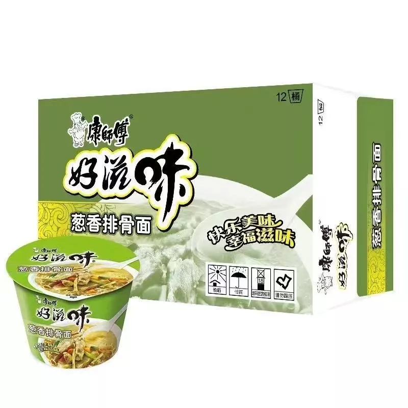 好滋味香葱排骨桶装 sopa verde