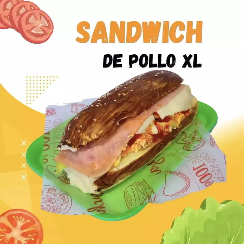 SÁNDWICH DE POLLO