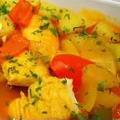 Cará de Tilápia cozido