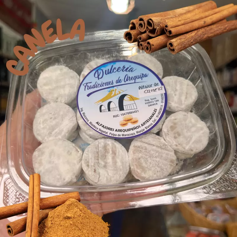 ALFAJORCITOS DE MAICENA Y CANELA