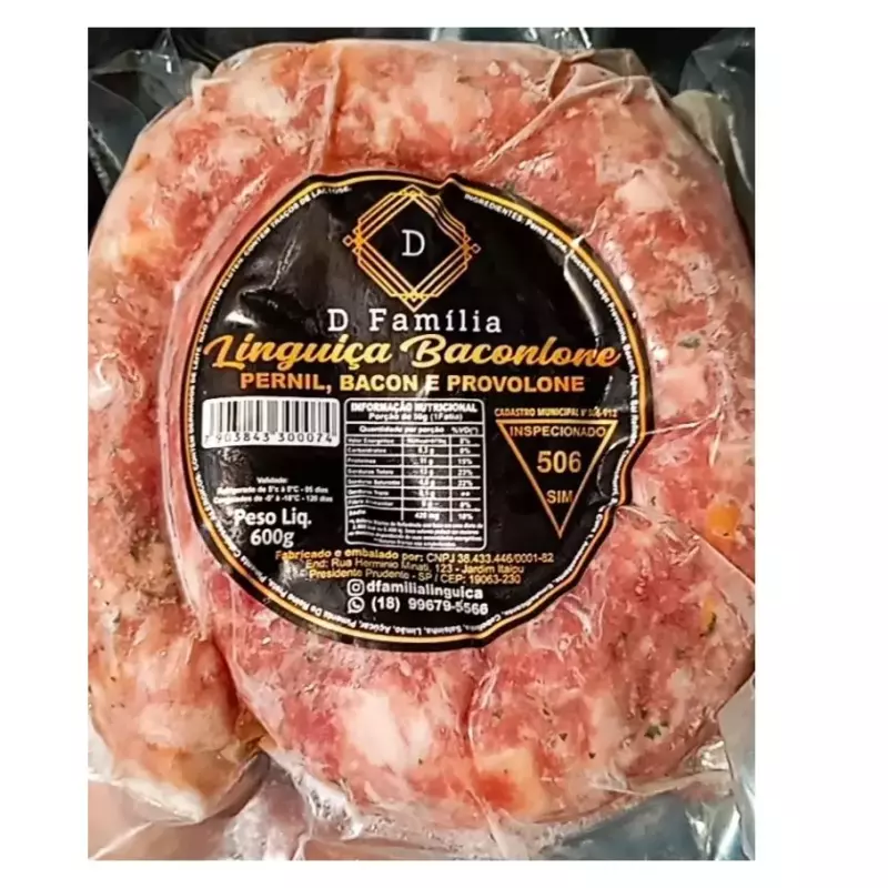 Linguiça Baconlone 600g