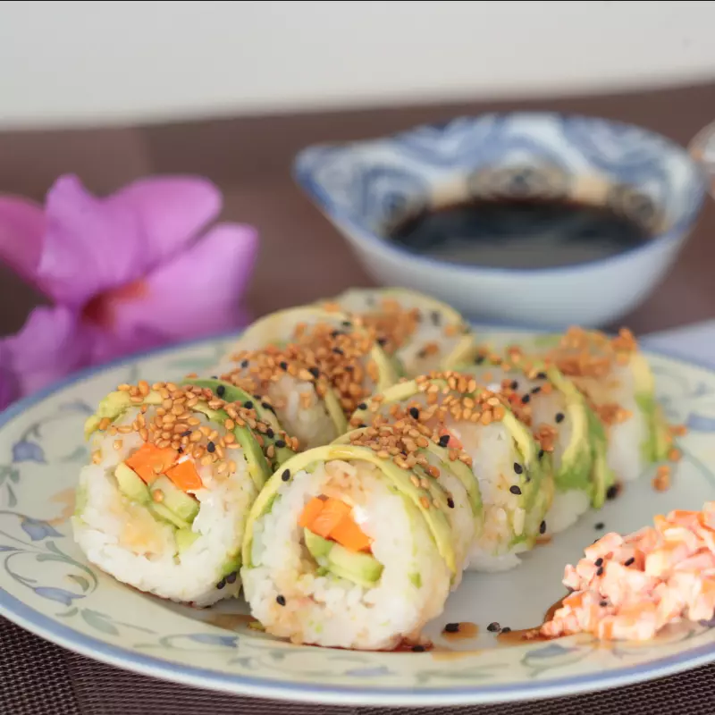 Sushi Aguacate Vegano