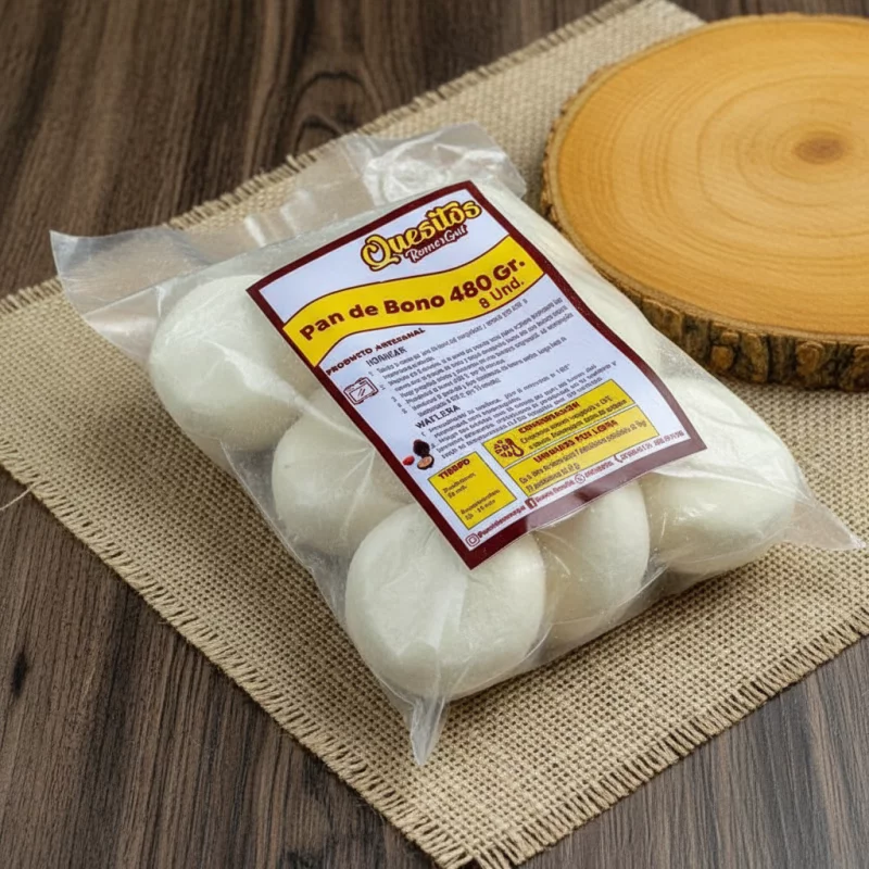 Pan de Bono x 8 Und – 480 g