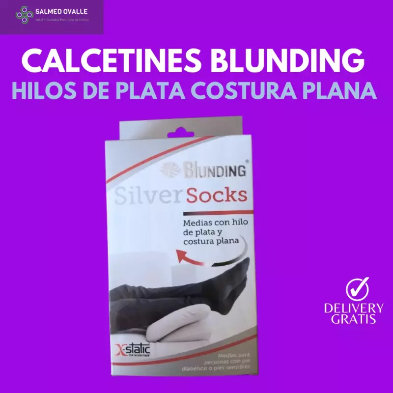 CALCETÍNES BLUNDING HILOS DE PLATA