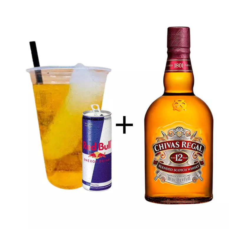 Chivas + Red Bull - 700 ml