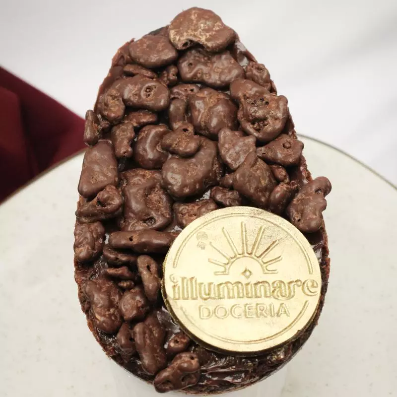 Ovo de Colher- Brownie Ovomaltine