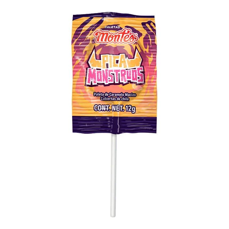 Paleta montes pica monstruos