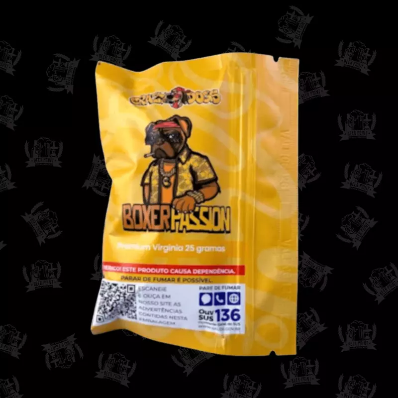 Tabaco Crazy Dogs Maracujá 25g