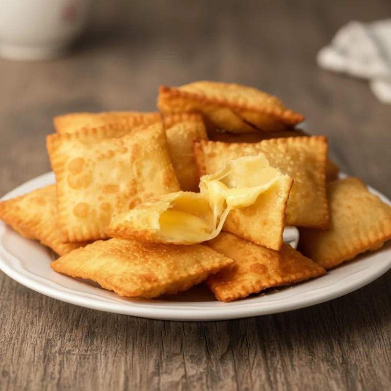 Pastel de queijo e catupiry(27cm)