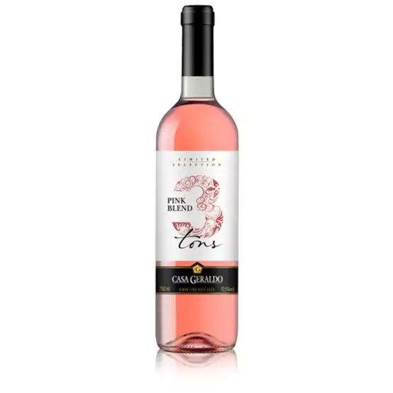 Rosé Pink Blend 3 Tons, Casa Geraldo