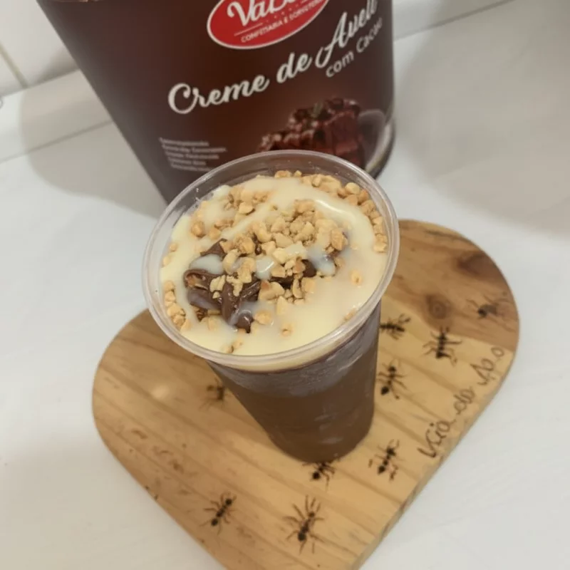 500 ml creme de avelã com amendoim