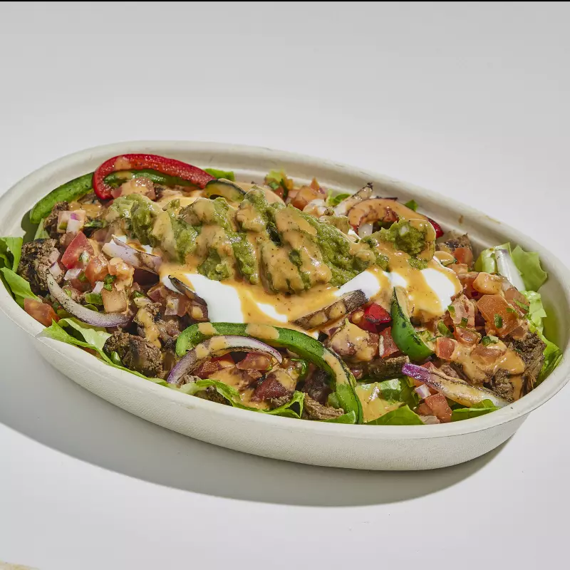 Bowl keto steak