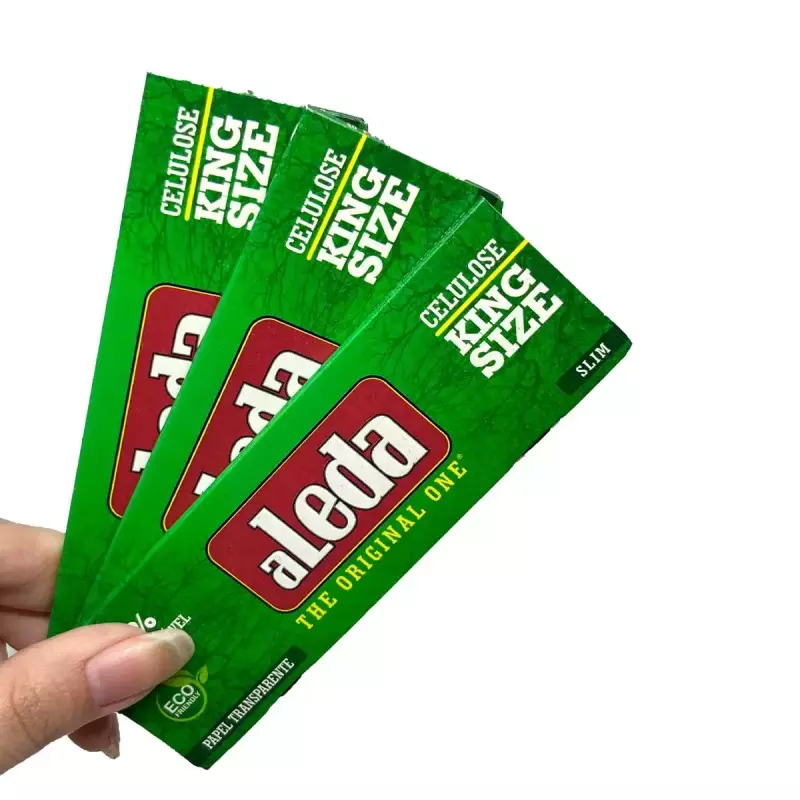 Celulose Aleda Verde King Size