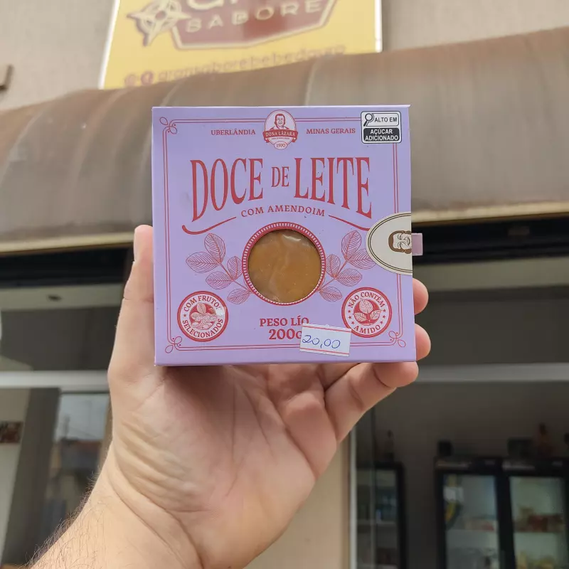 Doce de Leite com Amendoim