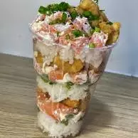 salmao fresco com camarão empanado