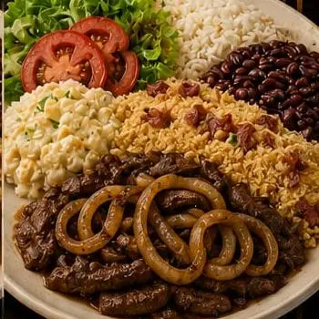 Isca de figado acebolada