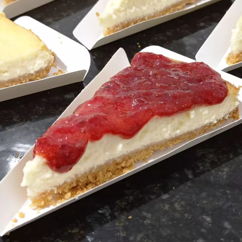 Cheesecake com Geleia