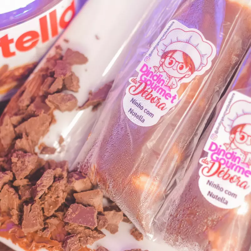 Dindin de Ninho com Nutella