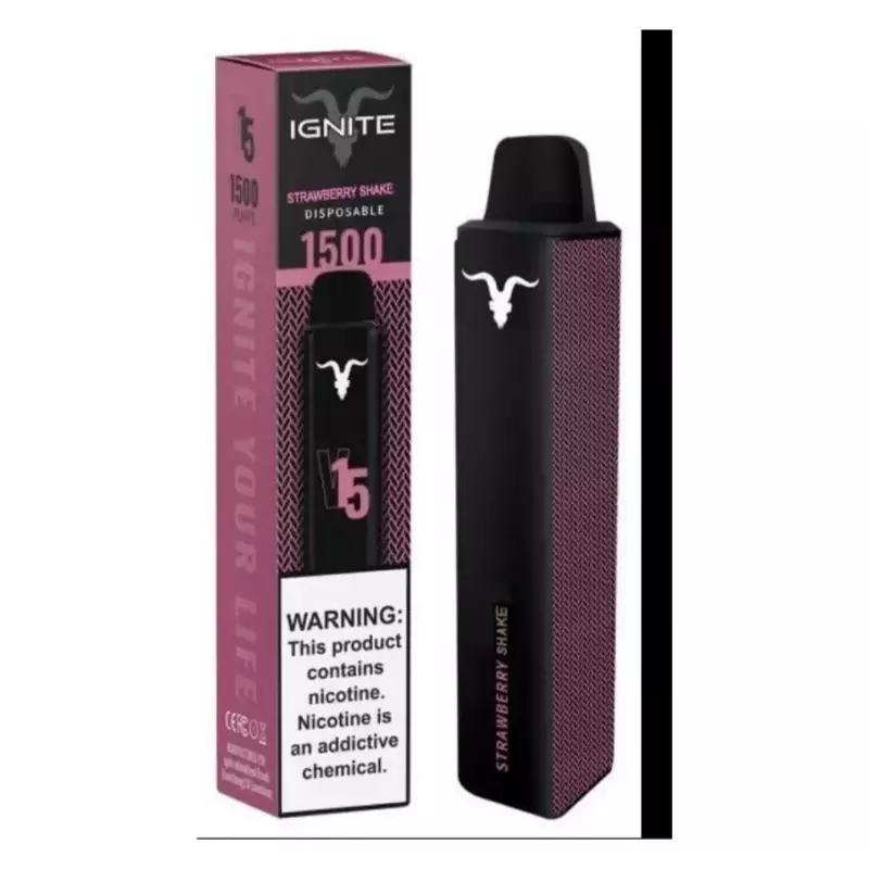 Ignite strawberry shake 1500 puffs