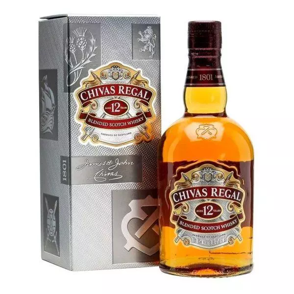 WHISKY CHIVAS REGAL 12 AÑOS 700 ML