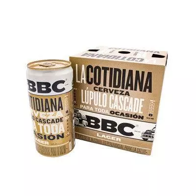 Cerveza BBC lata x 265ml 4 unidades