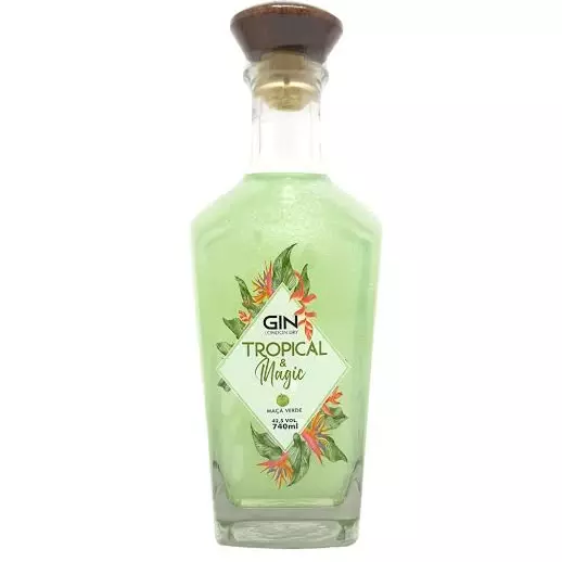 Garrafa de Gin Magic