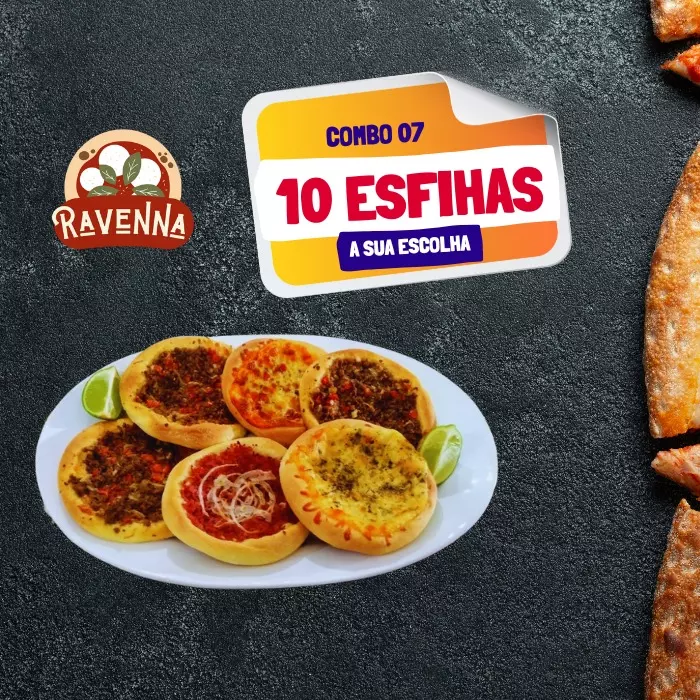 COMBO ESFIHA 07 (10 ESFIHAS)