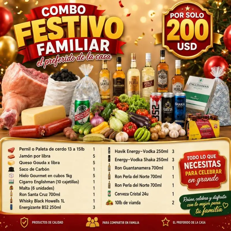Combo Festivo Familiar
