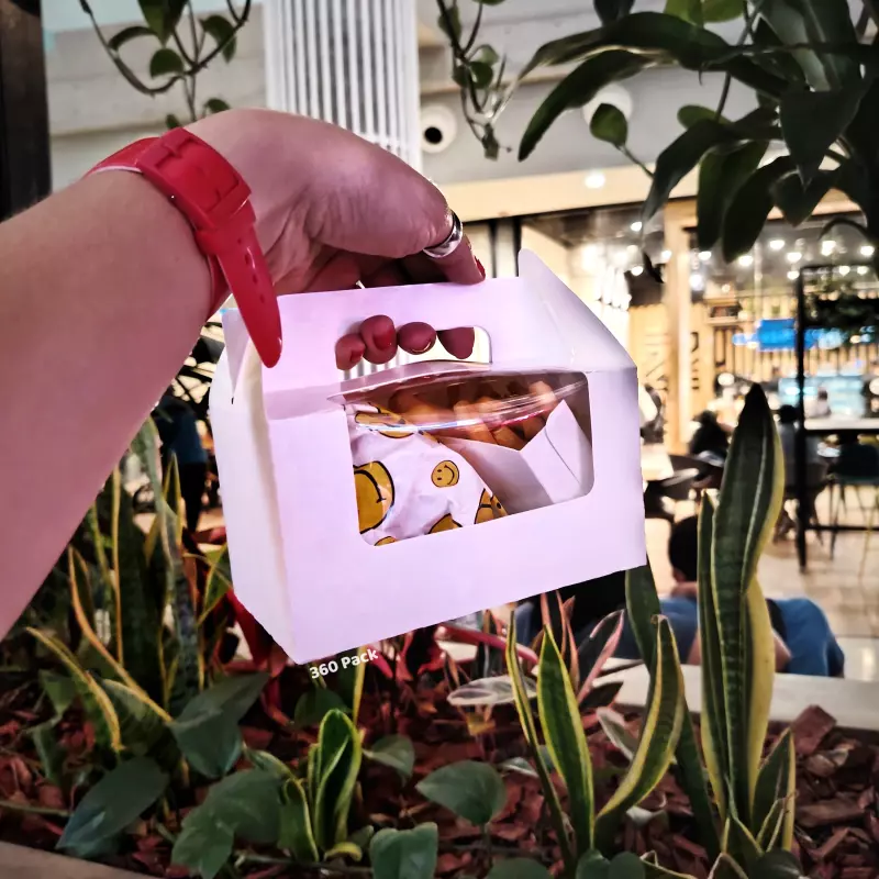 Lonchera #2 Blanca Con Acetato