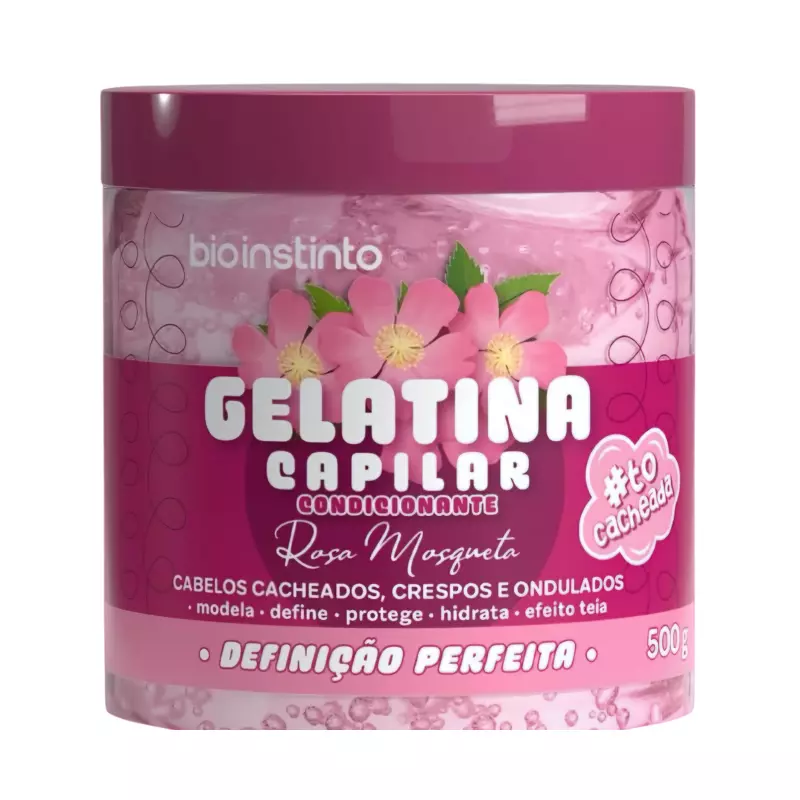 Gelatina rosa mosqueta bio instinto