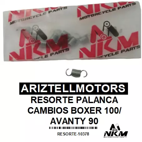 RESORTE PALANCA CAMBIOS BOXER 100/AV