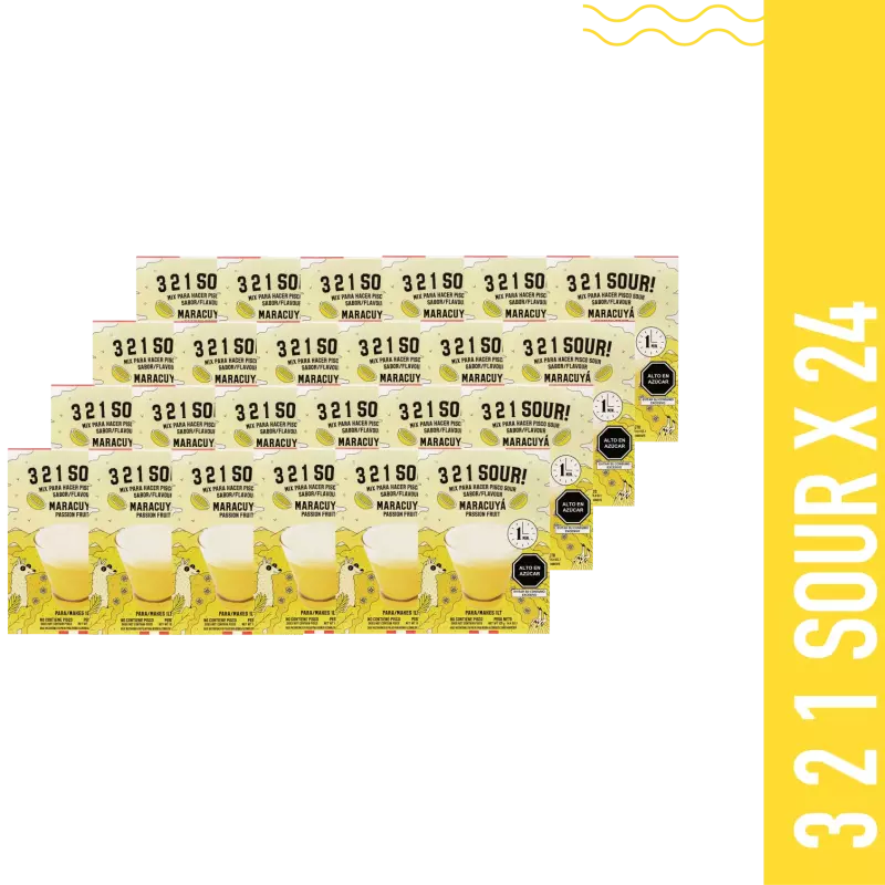 3 2 1 SOUR SABOR MARACUYA