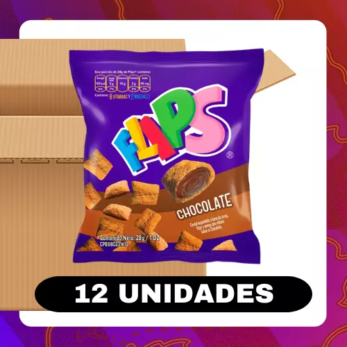 Bolsa Flips Cereal Chocolate 28g