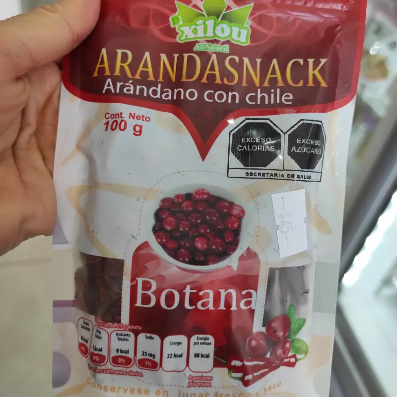 Arándanos enchiladas