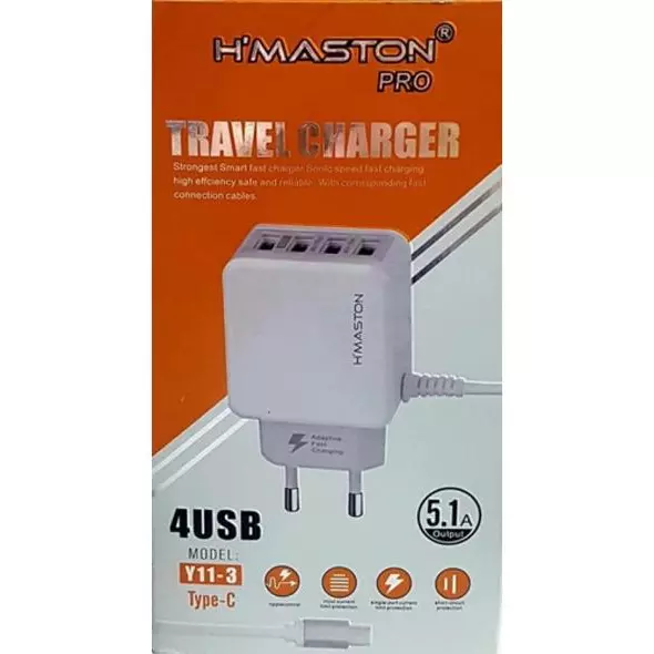 CARREGADOR H'MASTON TIPO-C Y11-3