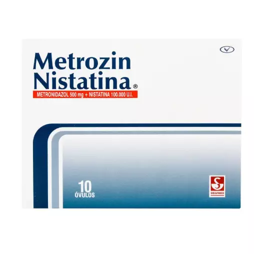 METROZIN NISTATINA CAJA X10 OVULOS