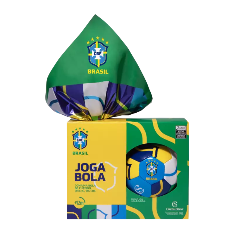 Ovo Páscoa Bola CBF Choc170g