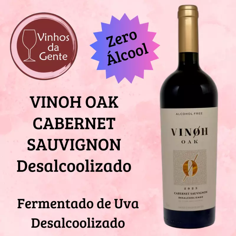 VINOH OAK CABERNET - ZERO ÁLCOOL