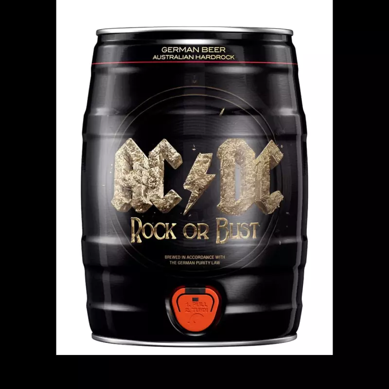 CERVEZA AC&DC BARRIL 5 LITROS