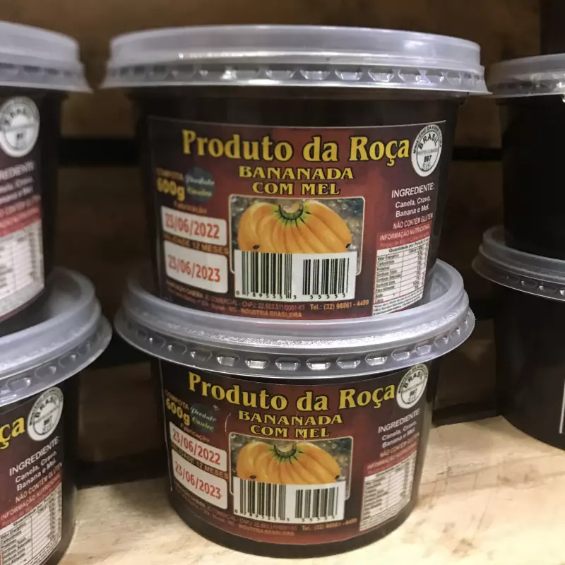 Geleia de Banana c/ Mel