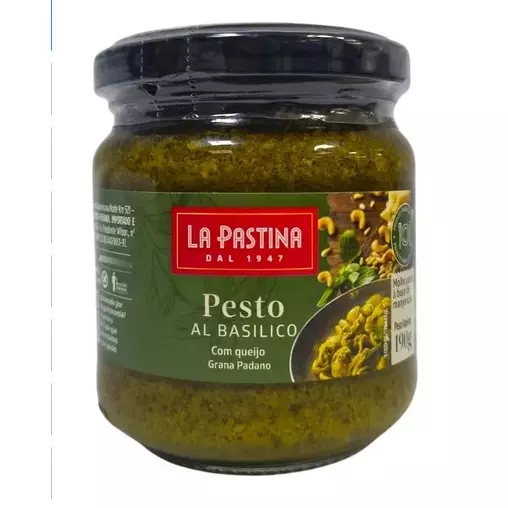 Molho Pesto Manjericão C/Queijo