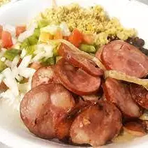 Calabresa com vinagrete