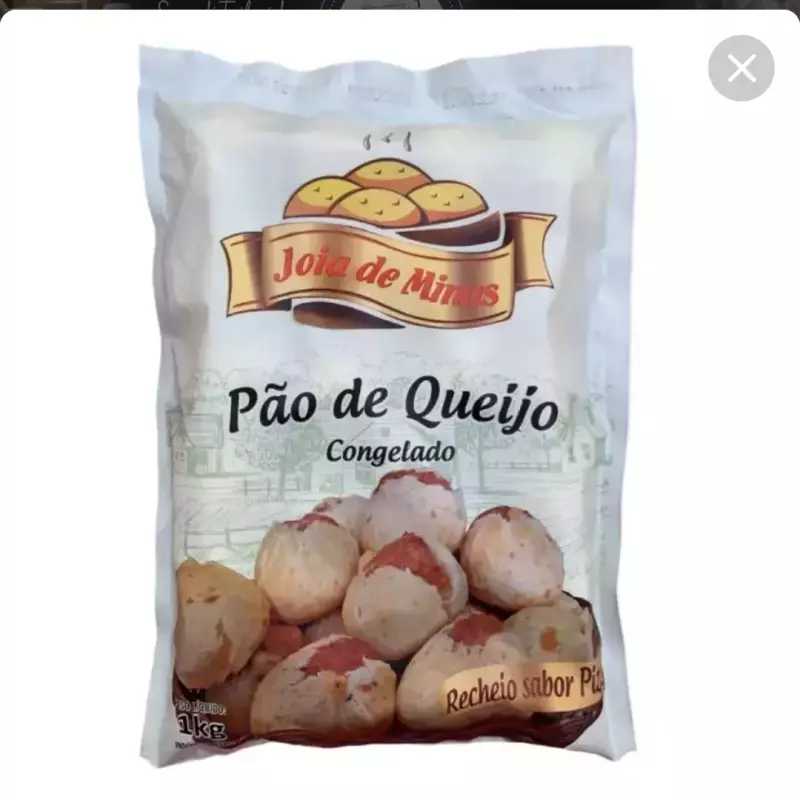 PÃO DE QUEIJO DE PIZZA 1KG