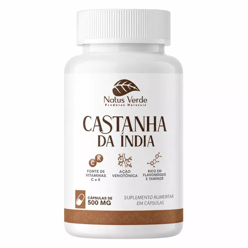 Capsula Castanha da Índia natus verd