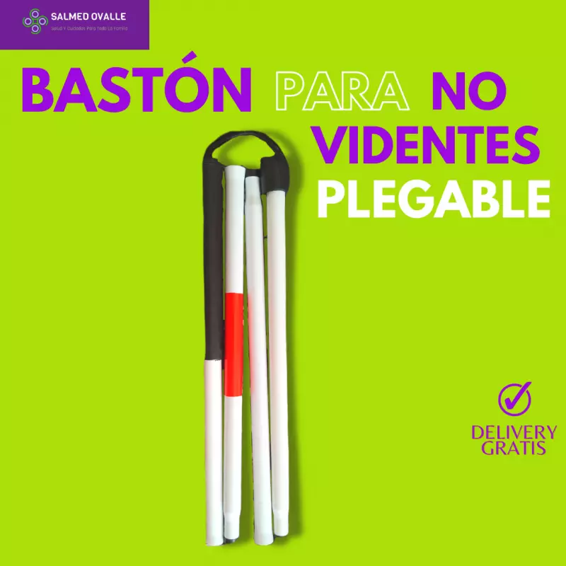 BASTÓN PARA NO VIDENTES PLEGABLE
