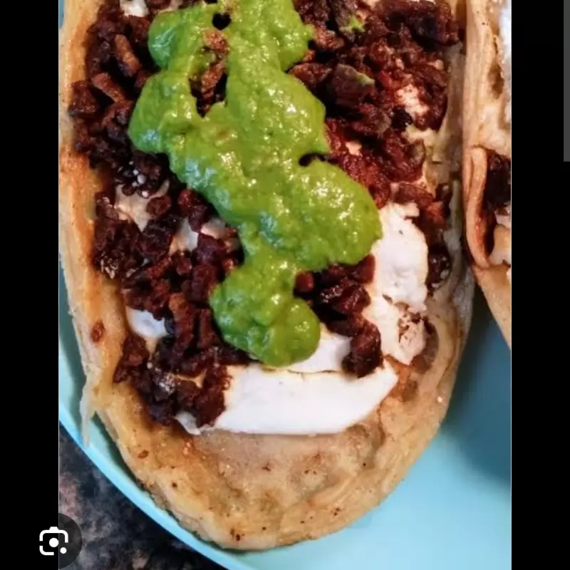 Huarache de longaniza