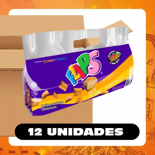 Bulto Flips Cereal Dulce Leche 28g